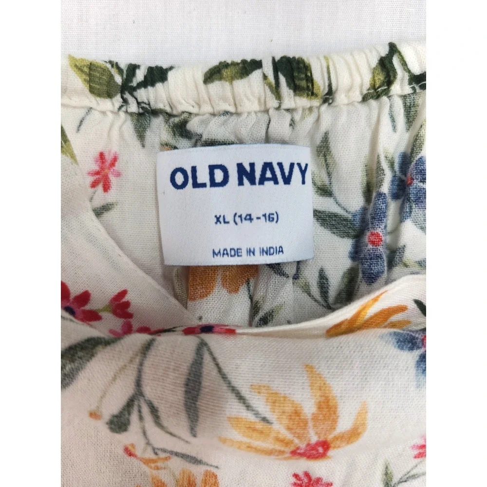 Old Navy Girls Floral Sundress Sz XL 14-16
